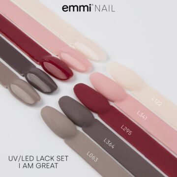 Shellac UV/LED lacquer set "I am great"