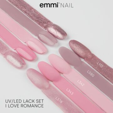 Shellac UV/LED lacquer set "I love romance"