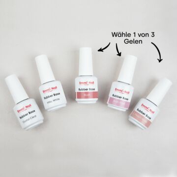 Emmi-Nail Rubber Base Trial Set