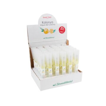 Emmi-Nail cologne Kolonya + stand-up display