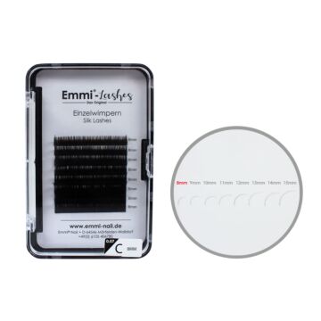 Emmi®-Lashes Silk Lashes single lashes C-Curl 0.07mm