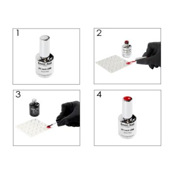 Adhesive dots for gels &amp; UV/LED varnishes 25 pieces