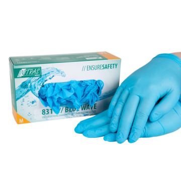 Nitrile gloves Blue Wave size M