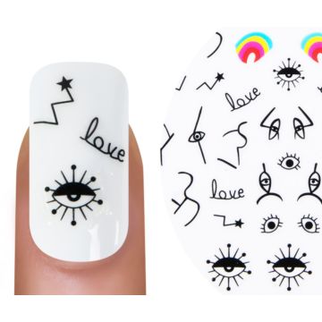 Emmi-Nail 3D Art Nail Sticker Eyes 2