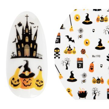 Emmi-Nail 3D Art Nail Sticker Halloween Pumpkin