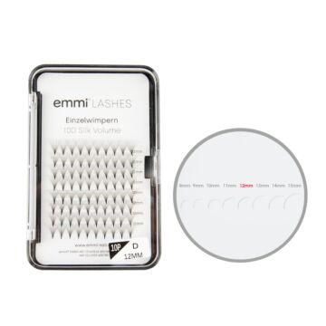 Emmi®-Lashes Silk VOLUME- Lashes single lashes 12mm 10D 0.05mm