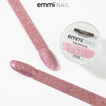 Emmi-Nail Glitter Gel Pink Princess 5ml -F375-