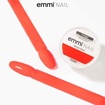 Emmi-Nail Color Gel Neon Red 5ml -F049-