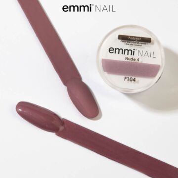 Emmi-Nail Color Gel Nude 4, 5ml -F104-