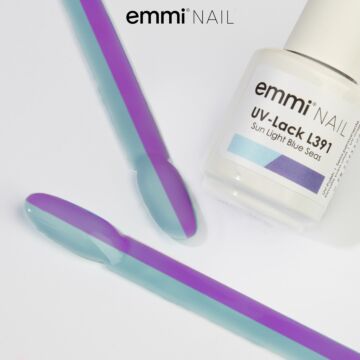 Emmi-Shellac/ UV lacquer Sun Light Blue Sea -L391-