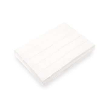 pack of 10 buffers white