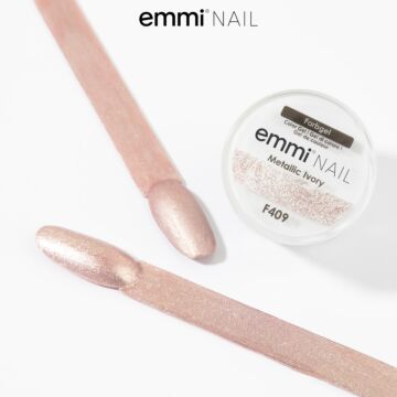 Emmi-Nail Color Gel Metallic Ivory -F409-