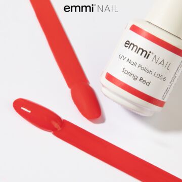 Emmi Shellac UV/LED lacquer Spring Red -L056-