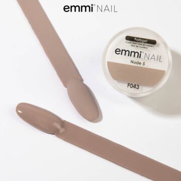 Emmi-Nail Color Gel Nude 5, 5ml -F043-