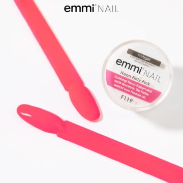 Emmi-Nail Color Gel Neon Flirty Pink 5ml -F119-