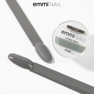 Emmi-Nail Color Gel Adonis Grey 5ml -F034-