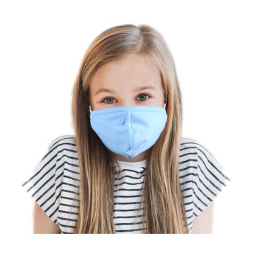 Emmi children's mouth and nose mask *blue*