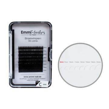 Emmi®-Lashes Silk Lashes individual lashes C-Curl 0.25mm