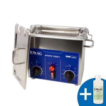 Ultrasonic cleaner 1.2L Emmi-12 HC PLUS