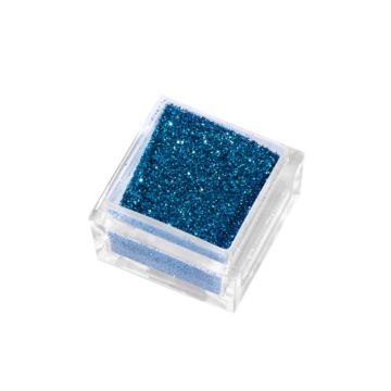Glitter powder turquoise