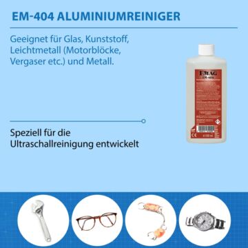 EM-404 500ml aluminum and die-cast cleaner / precious metal cleaner
