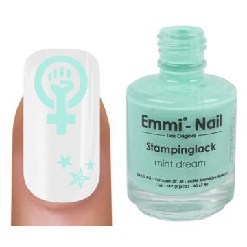 Stamping varnish "mint dream" 15ml 