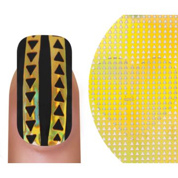 Emmi-Nail Effect Nail Art Stencil K080