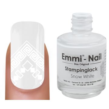 Stamping varnish "snow white" 15ml