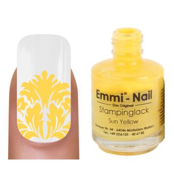 Stamping varnish "sun yellow" 15ml