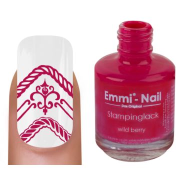 Stamping varnish "wild berry" 15ml 