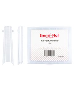Emmi-Nail Dual Tips Tunnel Clear 120s