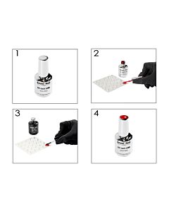 Adhesive dots for gels & UV/LED varnishes 25 pieces