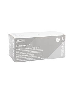 Face mask 3-ply EN14683 Type IIR 50 pieces white